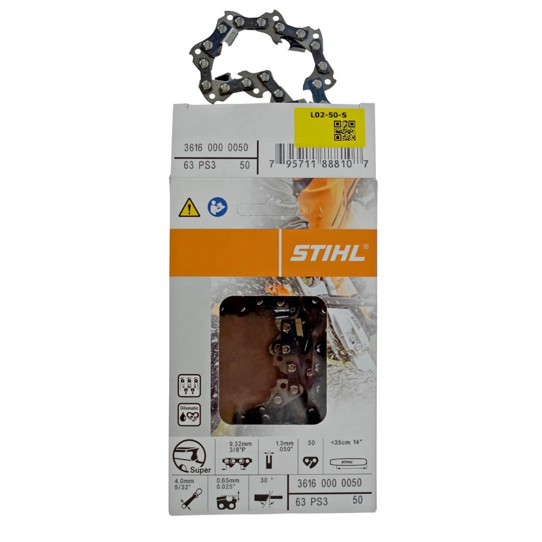 Chaîne Picco micro mini 3 - 3/8P - 1,1 mm - 50 ent - 35 cm Stihl.