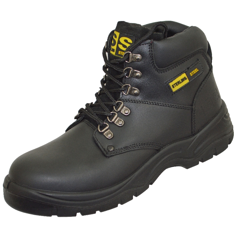Sterling SS601SM Worksite Hiking Work Boot Shoe Steel Toe Cap 