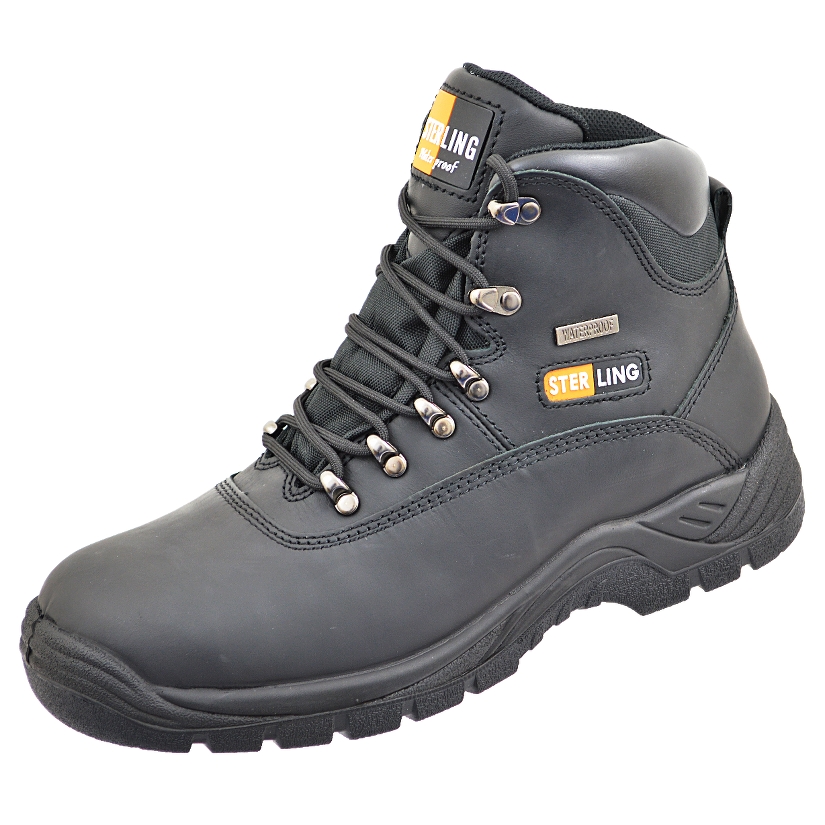 Sterling Tempest Safety Boot, Black - Landmark Trading