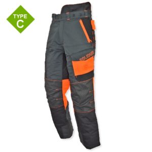 Solidur Expedition chainsaw trousers, type C