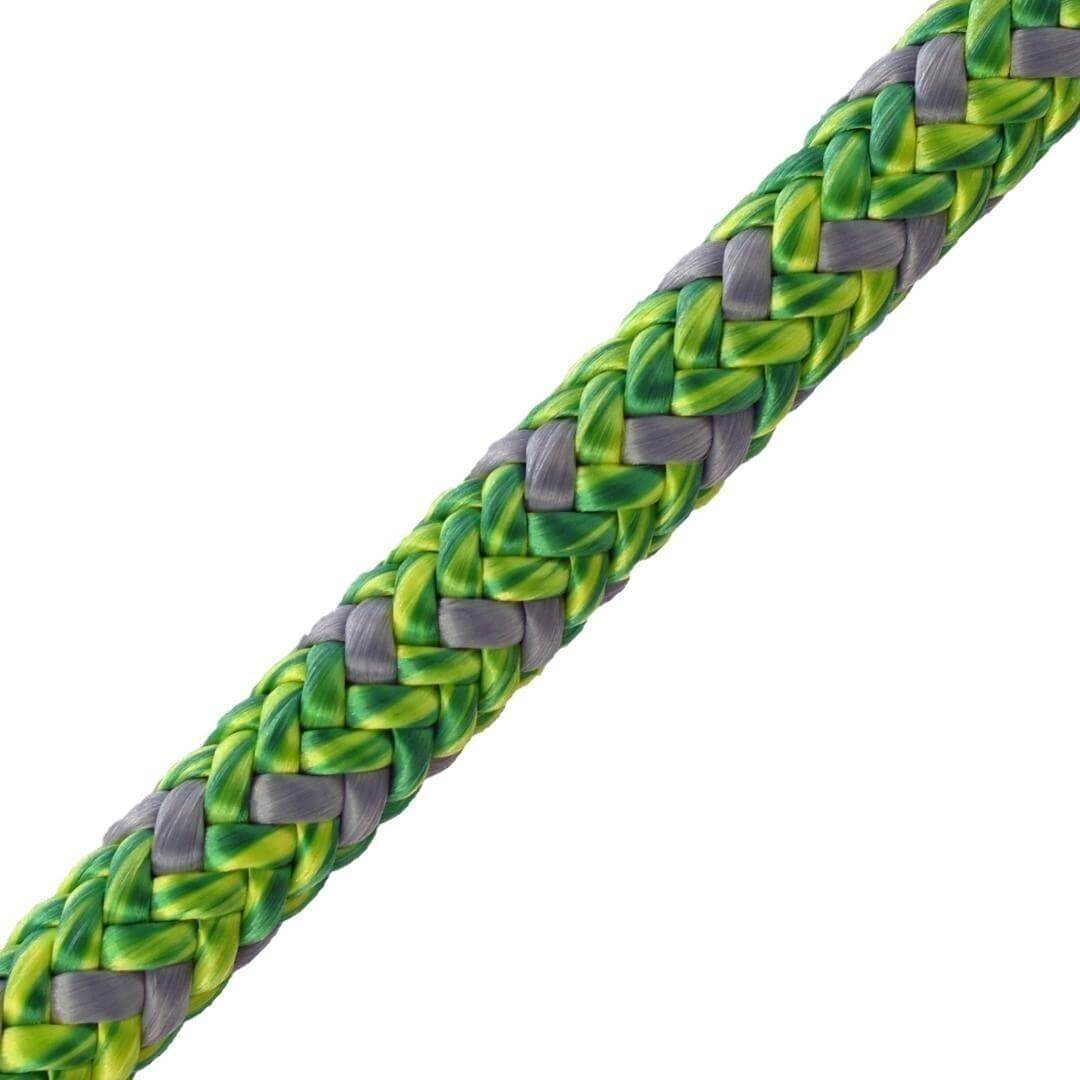 Harkie Warrior climbing rope 12.0mm green, per metre - Landmark Trading