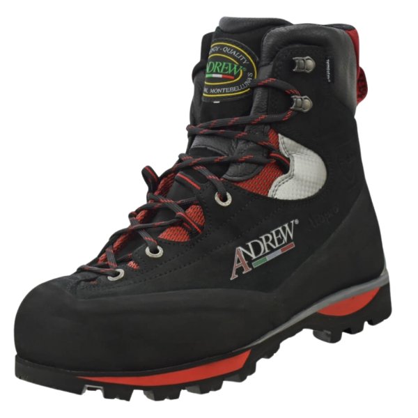Andrew Cervino Wood S3 Chainsaw Boots, Black