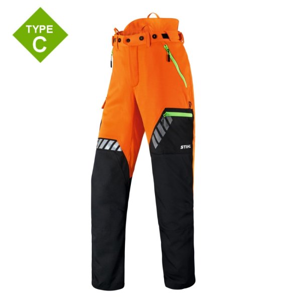 Stihl Dynamic Duratec Chainsaw Trousers, Type C, Class 1